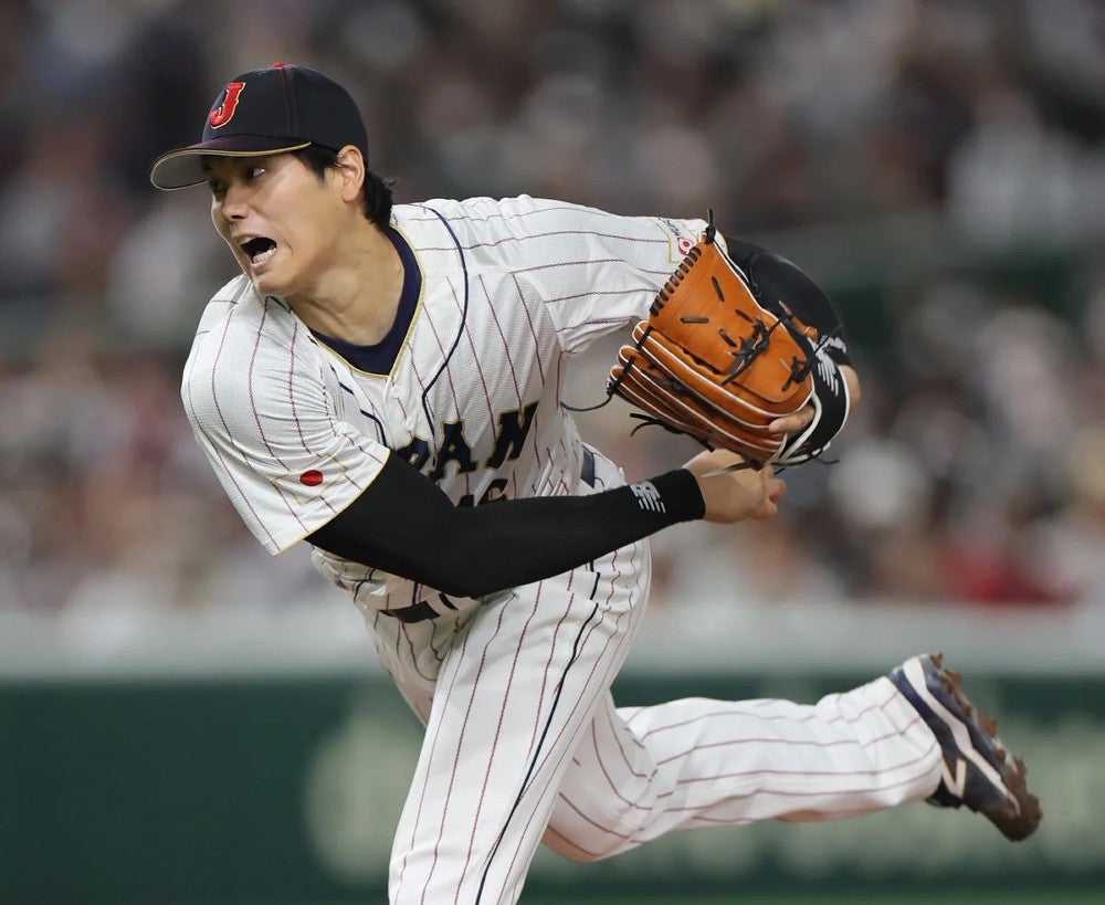 WBC侍ジャパン・大谷翔平、164キロストレートで空振り三振奪う
