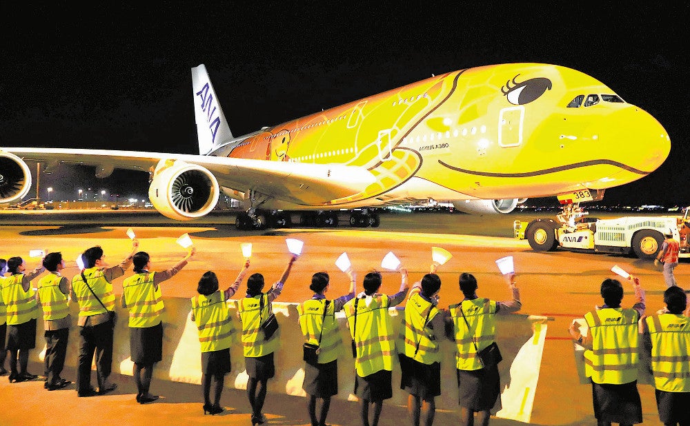 サンセットオレンジの「フライングホヌ」、ホノルルへ飛び立つ…コロナ