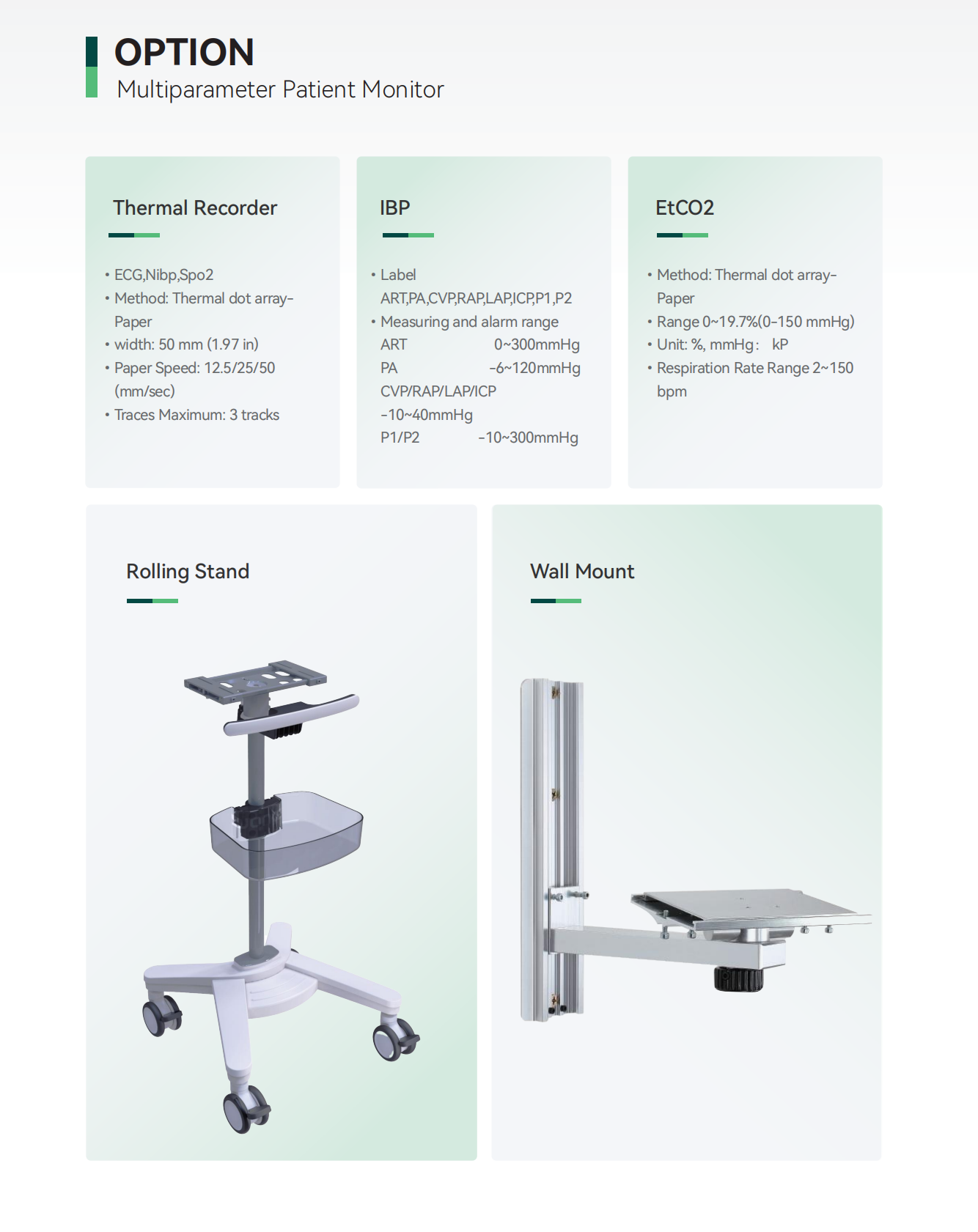 China Bedside Cardiac Monitor PM-P12A Manufacturer and Supplier