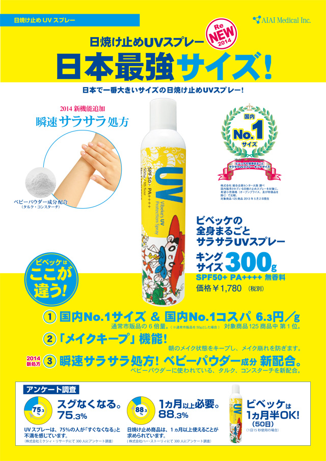 よろずやマルシェ本店 | アイアイメディカル 日焼け止め ビベッケの