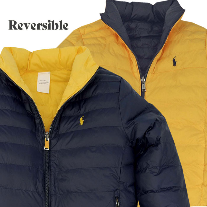 POLO ラルフローレンリバーシブル 中綿ジャケット送料無料 ジャケット
