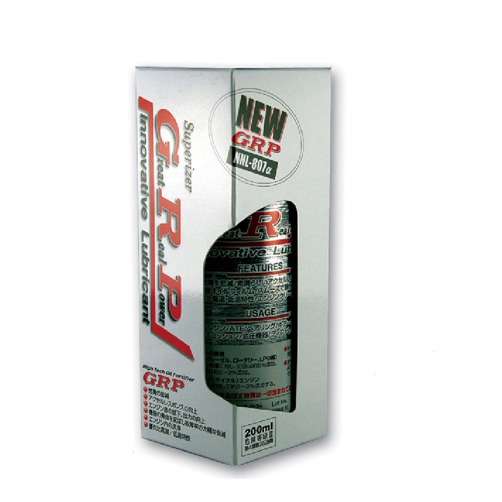 GRP(ジーアールピー) New GRP 807a オイル添加剤 200ml | バイクパーツ