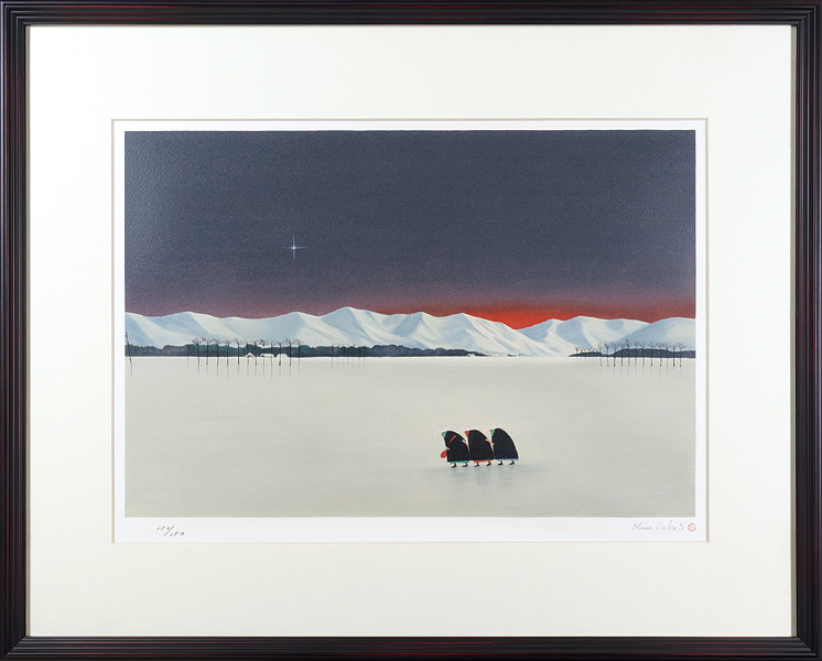 斎藤真一「二本木の雪」 | 山田書店美術部オンラインストア