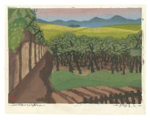 長谷川富三郎「板画新日本百景 鳥取砂丘」 | 山田書店美術部オンライン