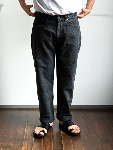 CIOTA ブラック 13.5oz テーパードデニム | 大阪心斎橋のメンズ洋服の