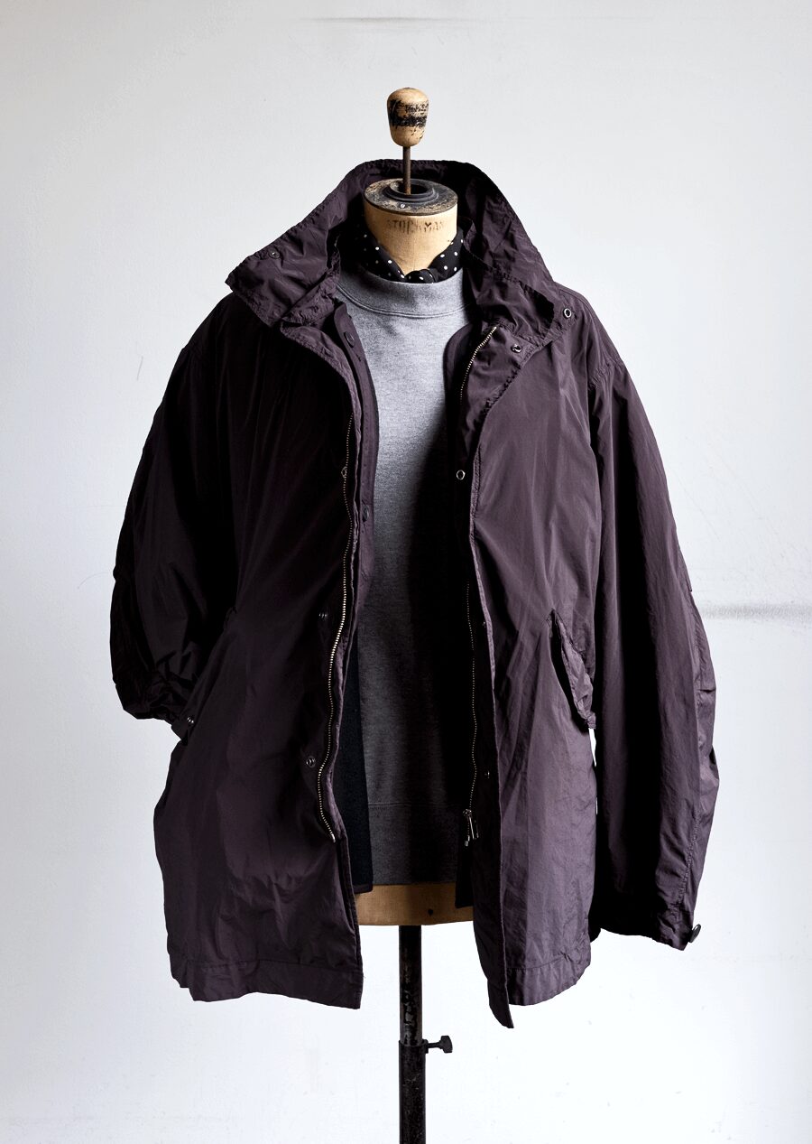 ATON AIR WEATHER SHORT MODS COAT | 大阪心斎橋のメンズ洋服の