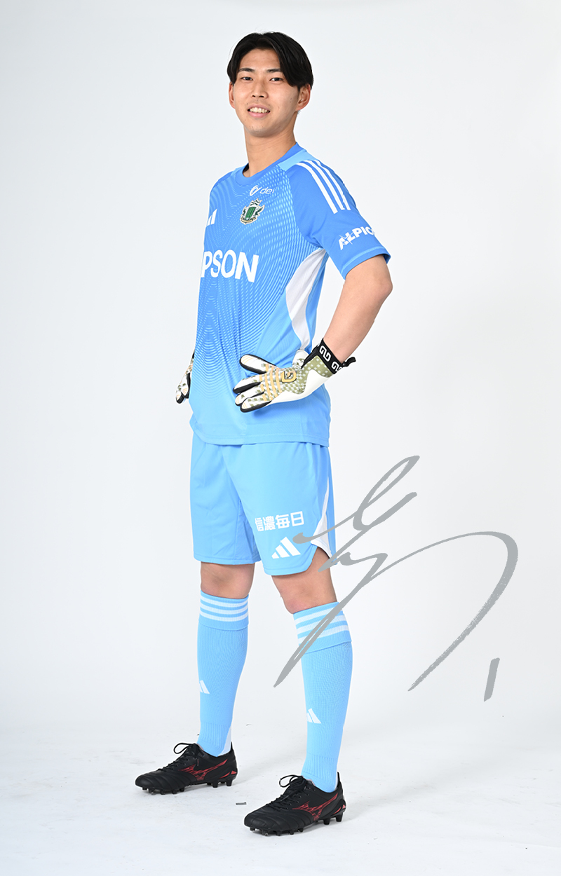 上林 豪 | 松本山雅FC オフィシャルサイト｜Matsumoto Yamaga F.C.