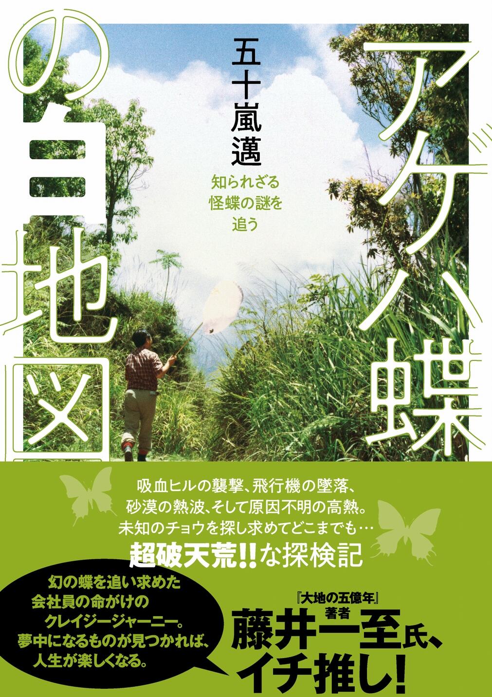 吸血ヒルの襲撃、飛行機の墜落、砂漠の熱波――未知のチョウを追う超
