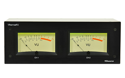 VUM-DF02 / デジタル入力 2ch 大型VUメータ｜ヤマキ電気株式会社