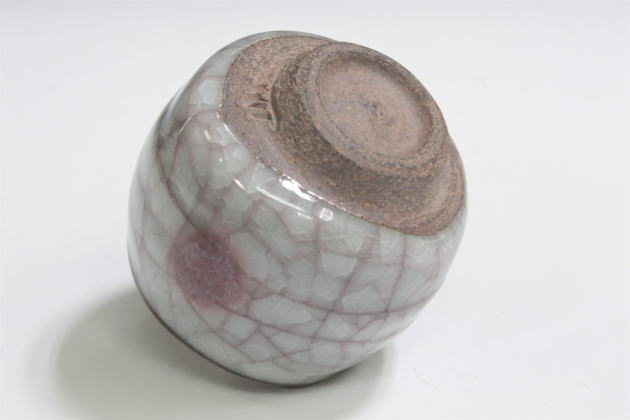 柳瀬美術店 / 岸本謙仁 「紅白瓷盃」共箱[KISHIMOTO Kennin]Sake cup