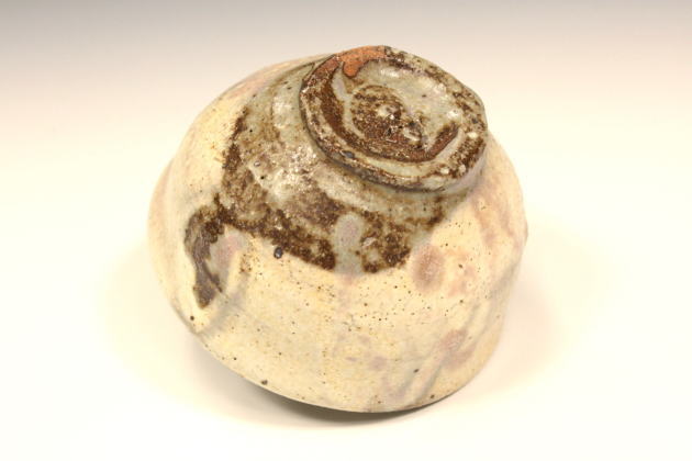 柳瀬美術店 / 吉田喜彦「白化粧盃」共箱[YOSHIDA Yoshihiko]Sake cup