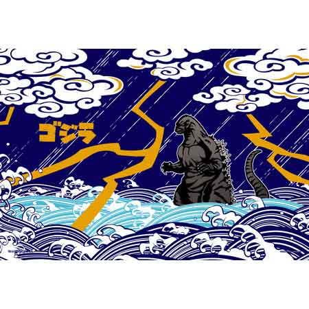 Japanese style ゴジラ / ジグソーパズルやのまん通信販売