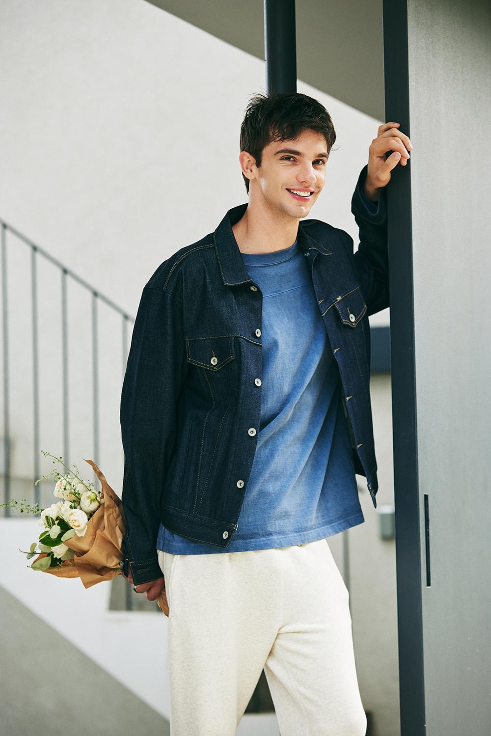 新品YANUK VINCENT ヴィンセントII 30 アッシュブルー mens23_premium2