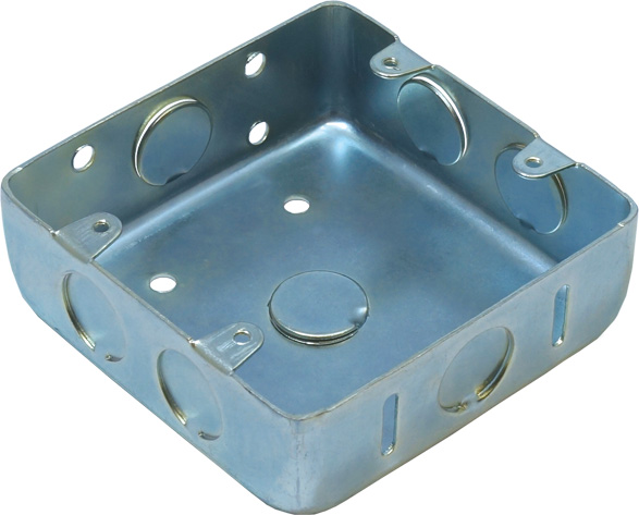 鋼製電線管用付属品 スイッチボックス2個用 カバーなし_SWBJ2 | 電材の