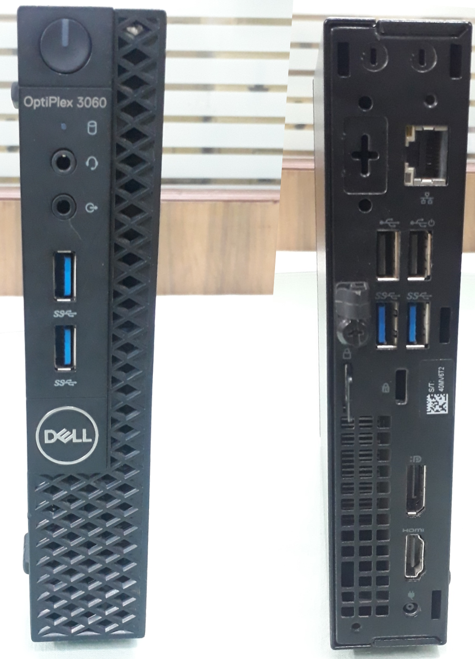 DELL OPTIPLEX 3060 MINI i3 8th GEN, RAM 8GB,HDD 500GB, 4CORE