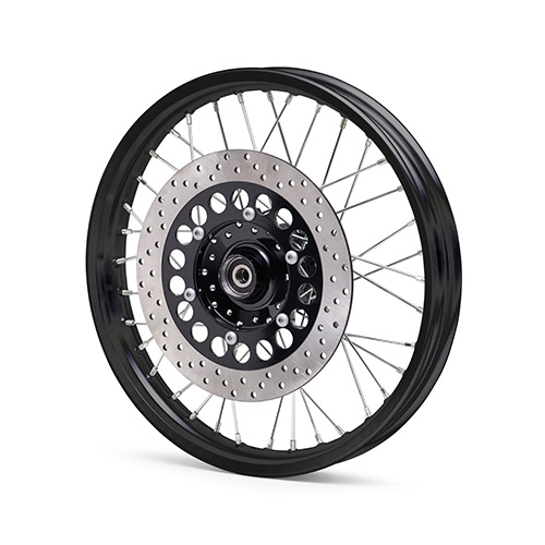 SR400 フロントホイールASSY ブラック | ヤマハ発動機グループ ワイズギア