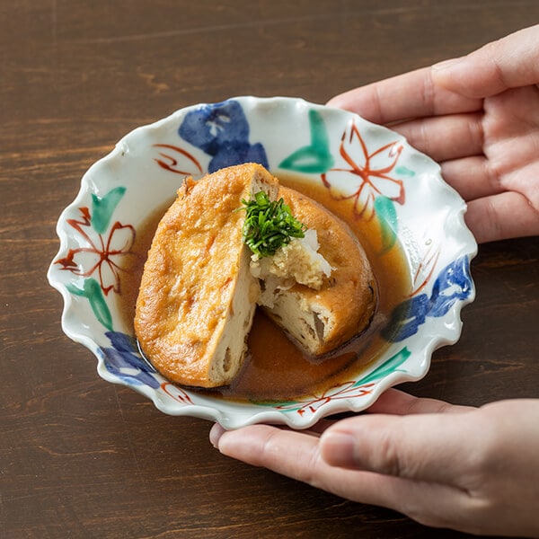 WEB限定】中尾万作 桜輪花皿 5寸｜作家もの｜料理家 栗原はるみ レシピ