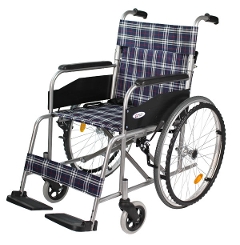 ケアテックジャパン】 自走式スチール車いす ウィッシュ CS-10【車椅子