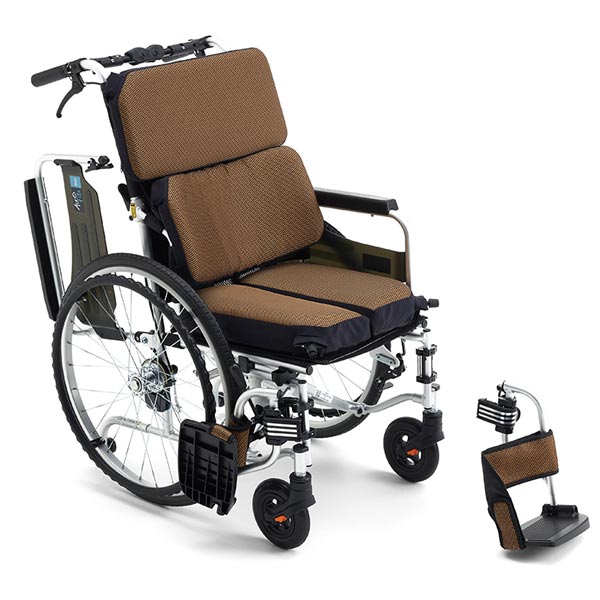 MiKi/ミキ】 自走式車いす AFS-22【車椅子販売のお店 YUA】
