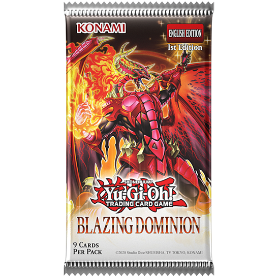 遊戯王 BLAZING DOMINION レリーフ4種 遊戯王 BLAZING DOMINION