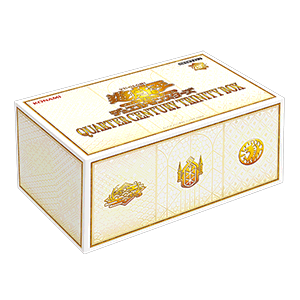 遊戯王OCGデュエルモンスターズ QUARTER CENTURY TRINITY BOX | 商品