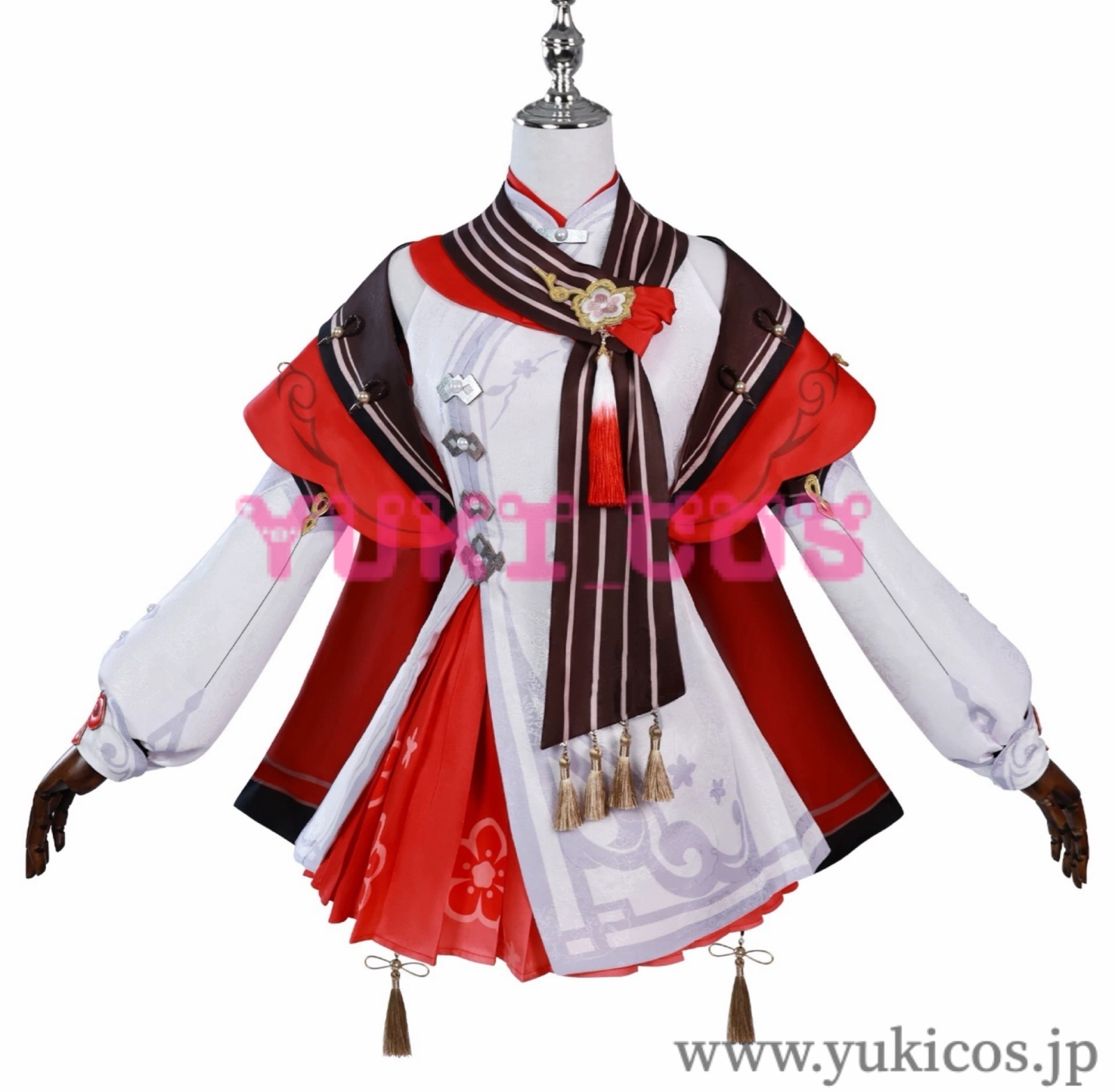 原神 げんしん 胡桃 残雪に咲く紅 コスプレ衣装