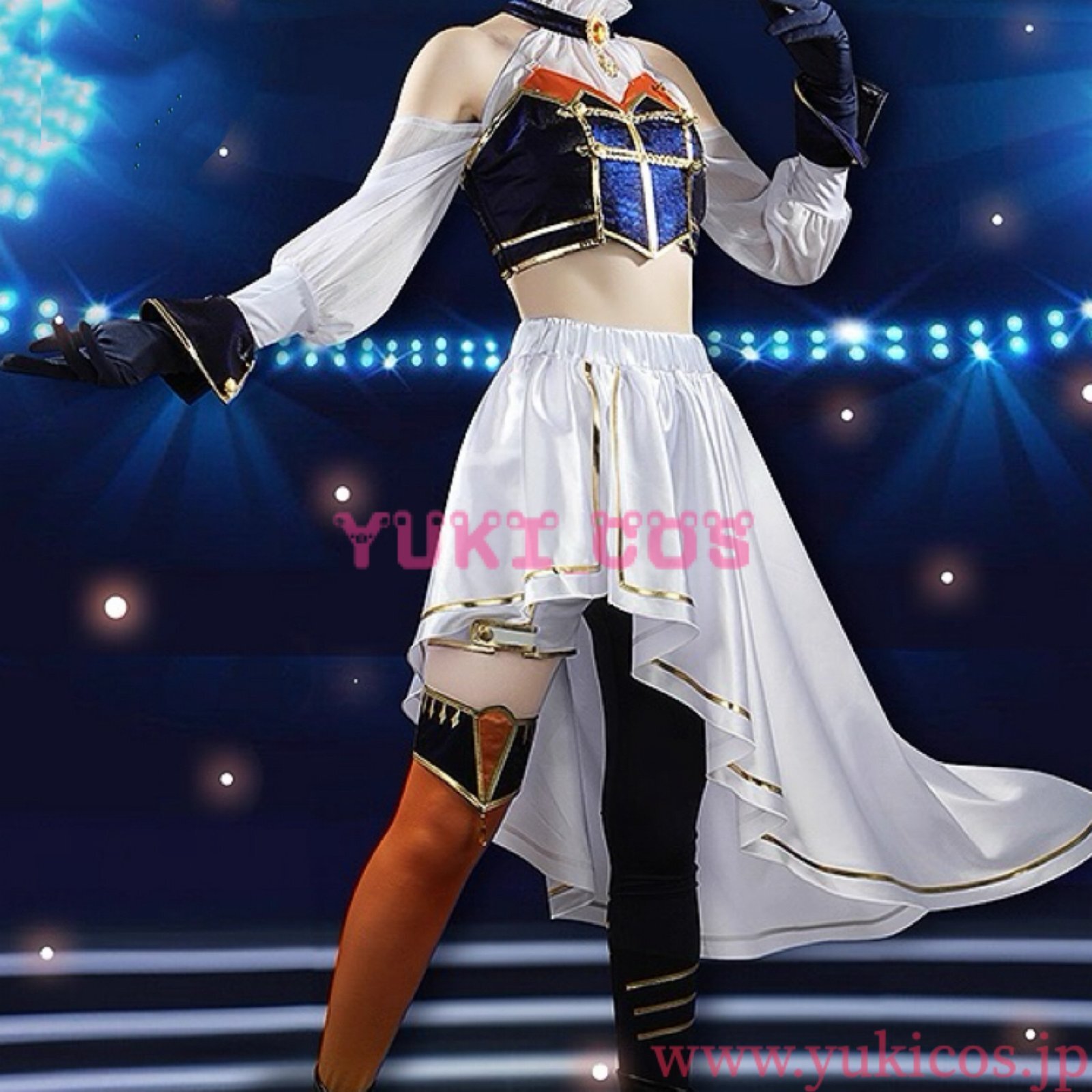 Vtuber にじさんじ FANTASIA 4周年ライブ 樋口楓 コスプレ衣装 送料無料