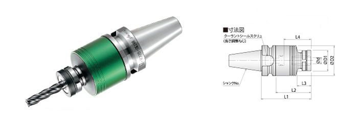 ツーリングシステム（ツールホルダー）｜グリーンG1チャック｜ユキワ