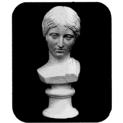 石膏デッサン 胸像 ギリシャ少女 | ゆめ画材