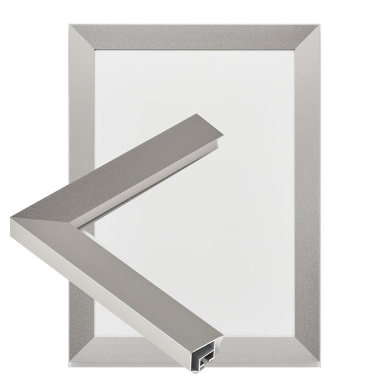 アルミフレーム SLICE マットシルバー インチ (254×203mm) | ゆめ画材