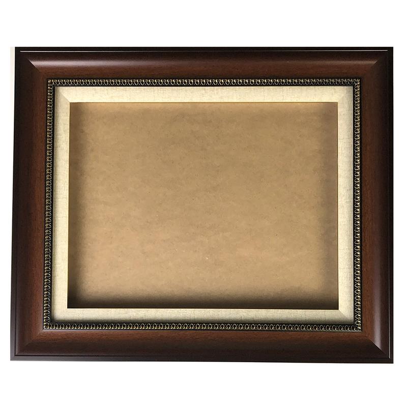 額縁 油彩額 538-3 ブラウン 油絵 キャンバス F6 (410×318mm) 収納
