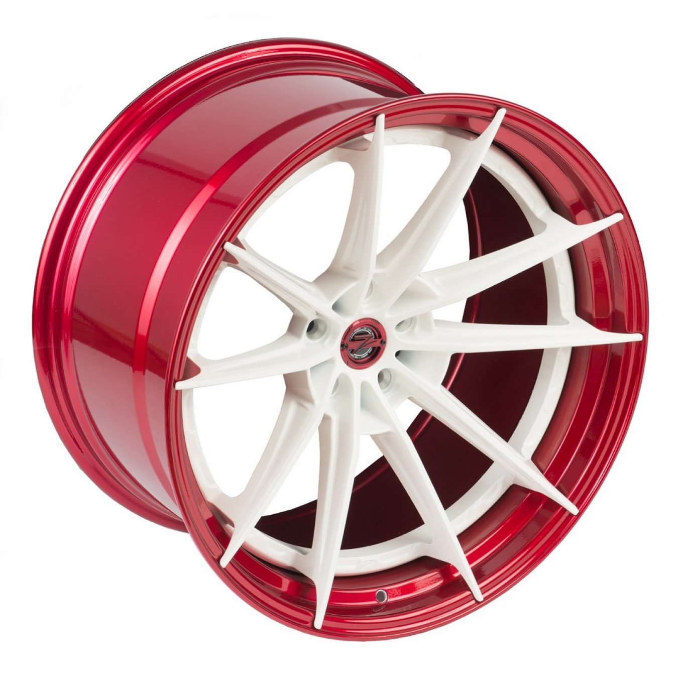 ZP.MODULAR 1 | SUPER DEEP CONCAVE - White Center / Candy Red Lip