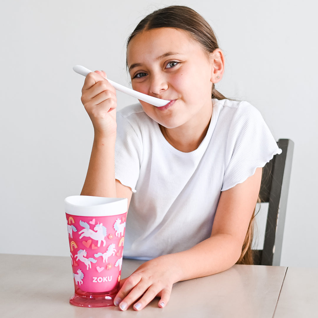 ZOKU Unicorn Slush & Shake Maker | Compact Quick Freeze Drink Maker