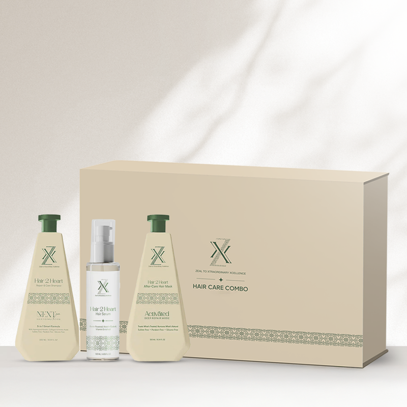 ZXX Hair2Heart Shampoo Mask Serum Combo | Professional Haircare