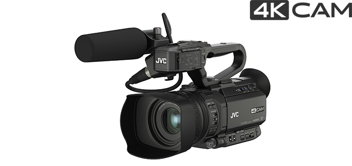 新開発F1.2の光学12倍ズームレンズを搭載した小型・軽量4Kハンドヘルド