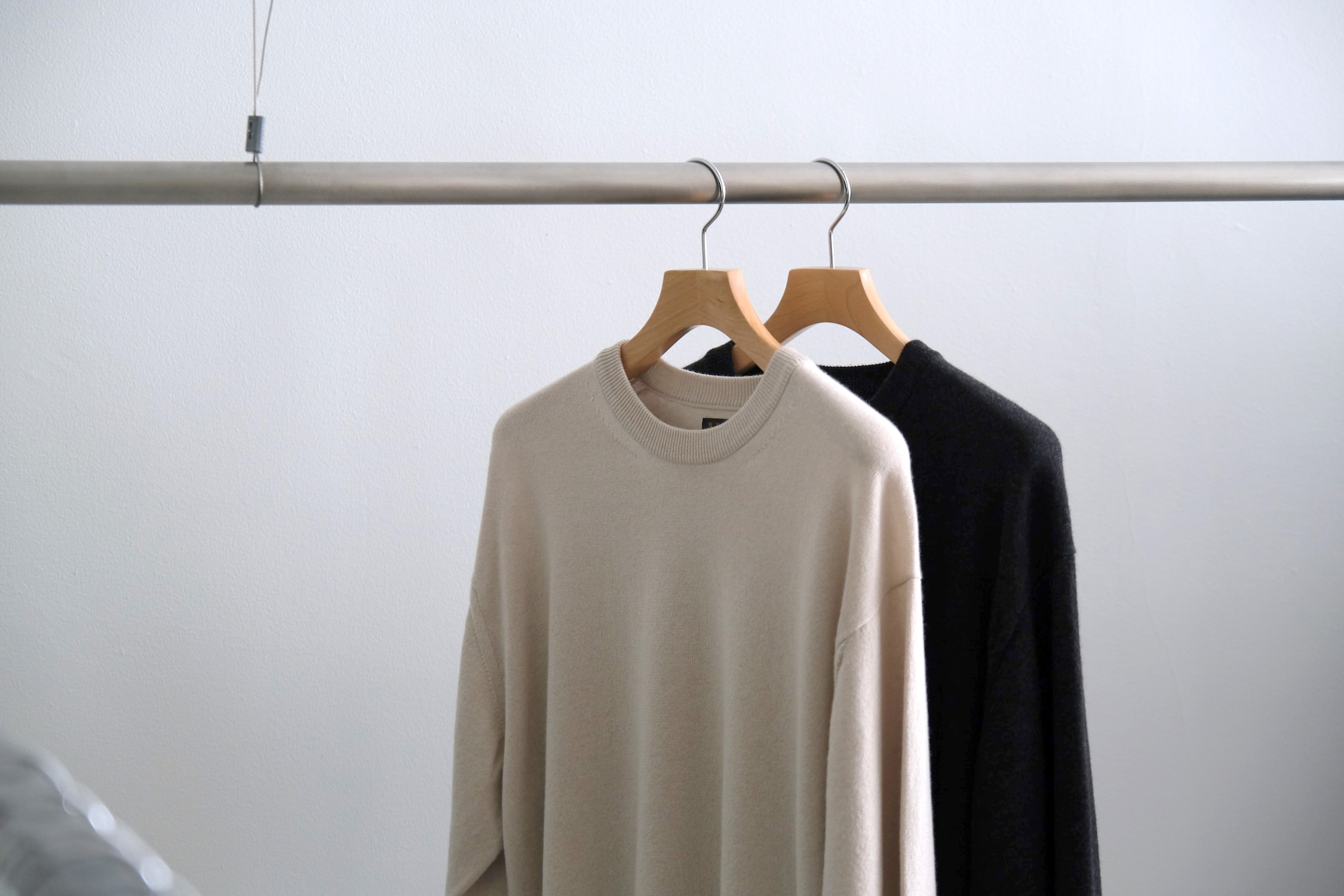CASHMERE-SILK CREW NECK - WUNDER