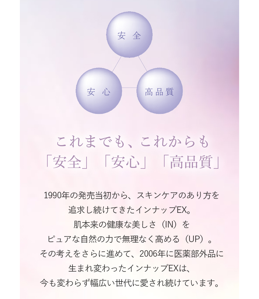 インナップEX モイスチャークリーム モア MD｜スキンケア・メイク