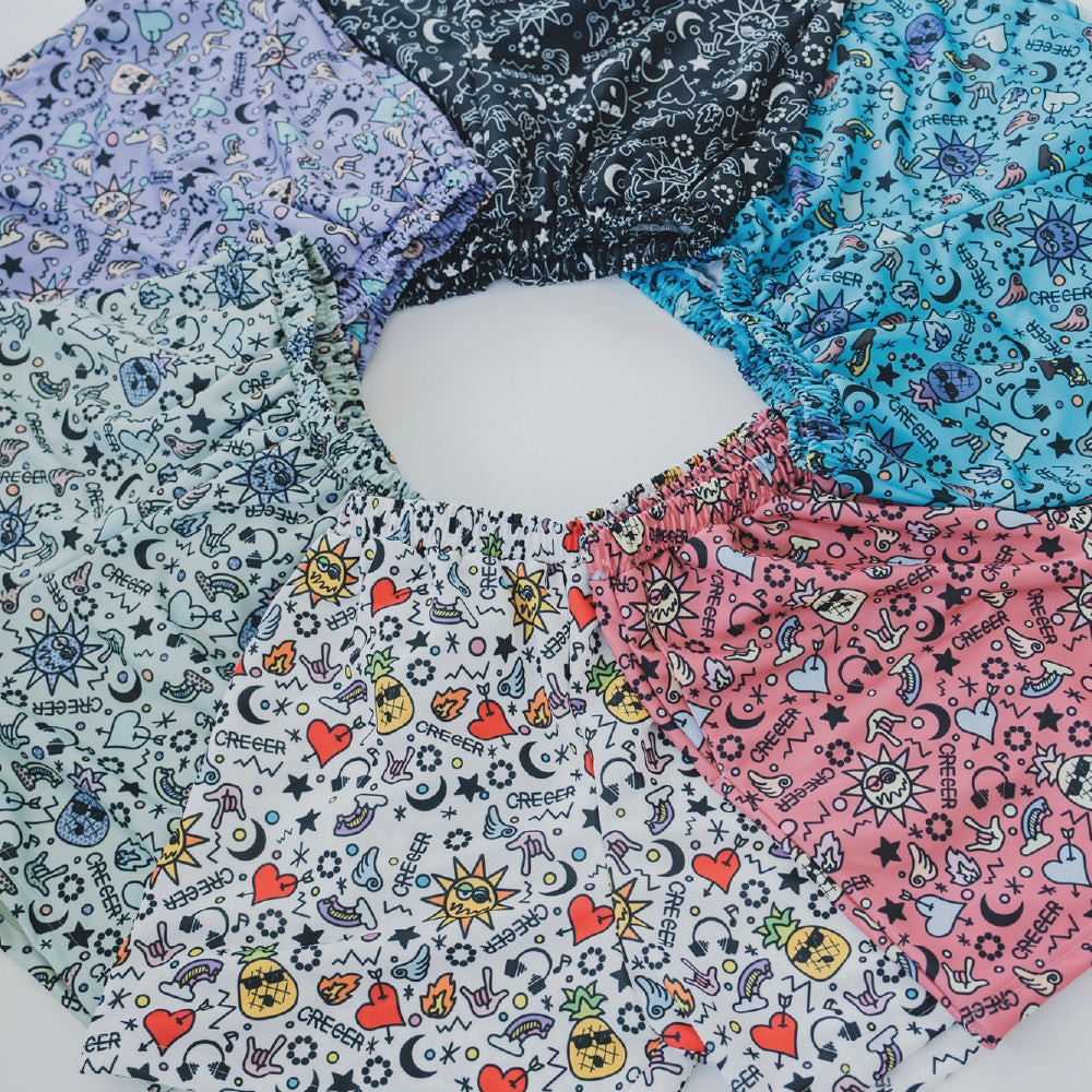 派手柄バスパン-レッド – エックスショップ