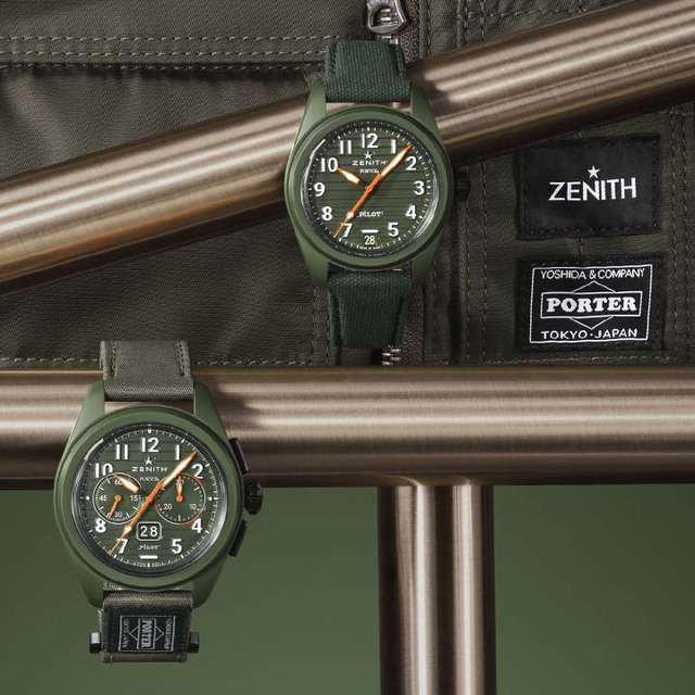 スイスの名門”ZENITH（ゼニス）”×日本を代表するバッグブランド”PORTER