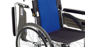 自走式車椅子 JTN-3（ジターン-3） 背折れ式・介助ブレーキ付