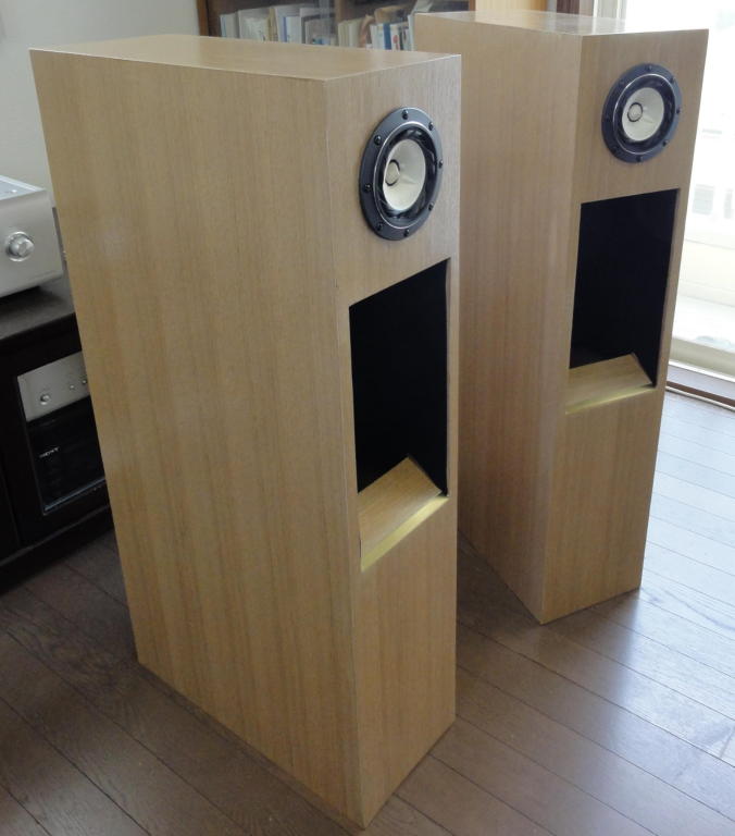 自作バックロードホーンのリフォーム