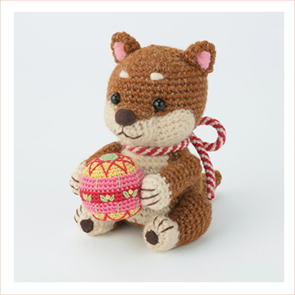 干支 あみぐるみキット 手まりワンコ MK-81 あみぐるみ 戌 犬