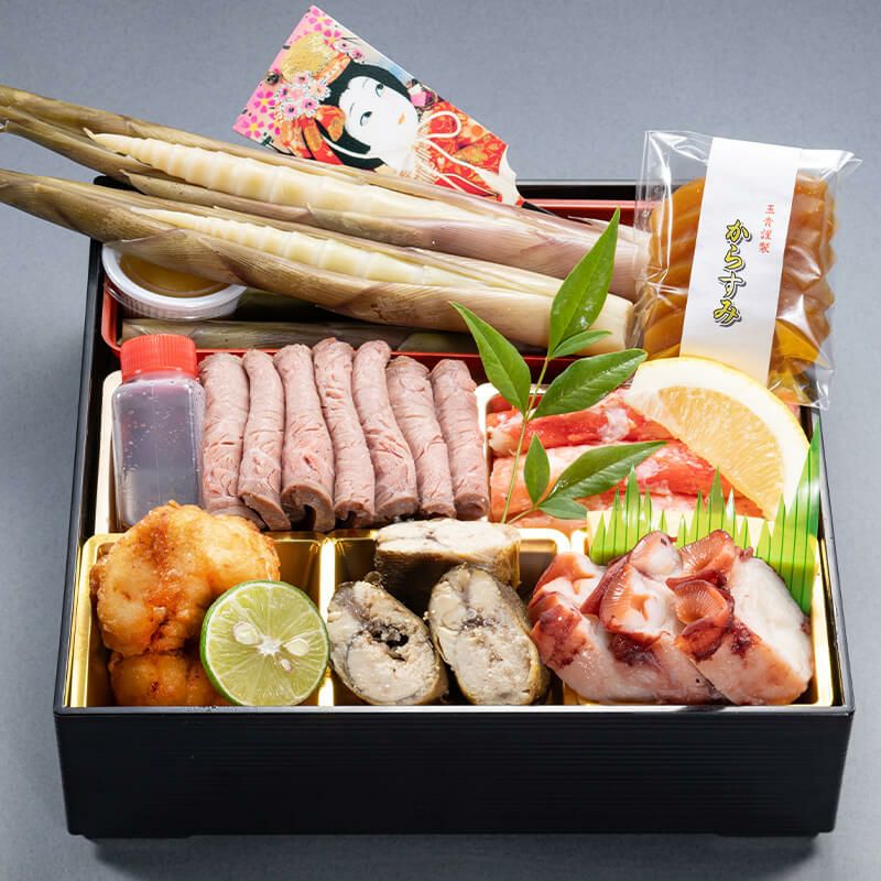 山形 山菜料亭のおせち 三段重 玉貴｜清川屋