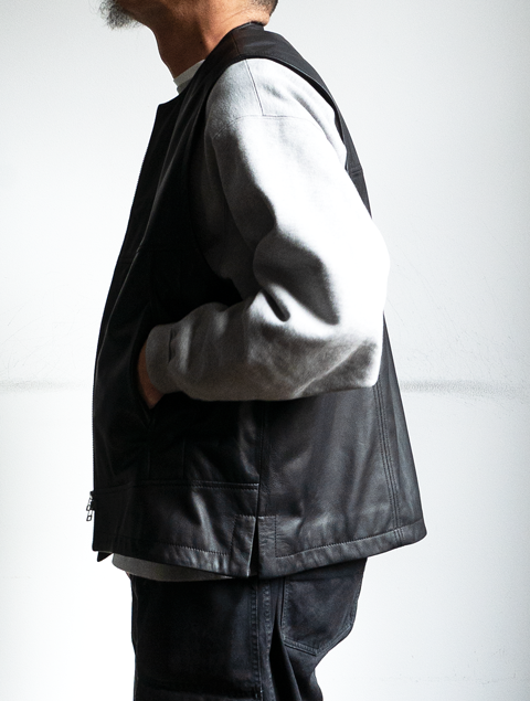 CCU Sheep Skin Military Vest | 大阪心斎橋のメンズ洋服のセレクト