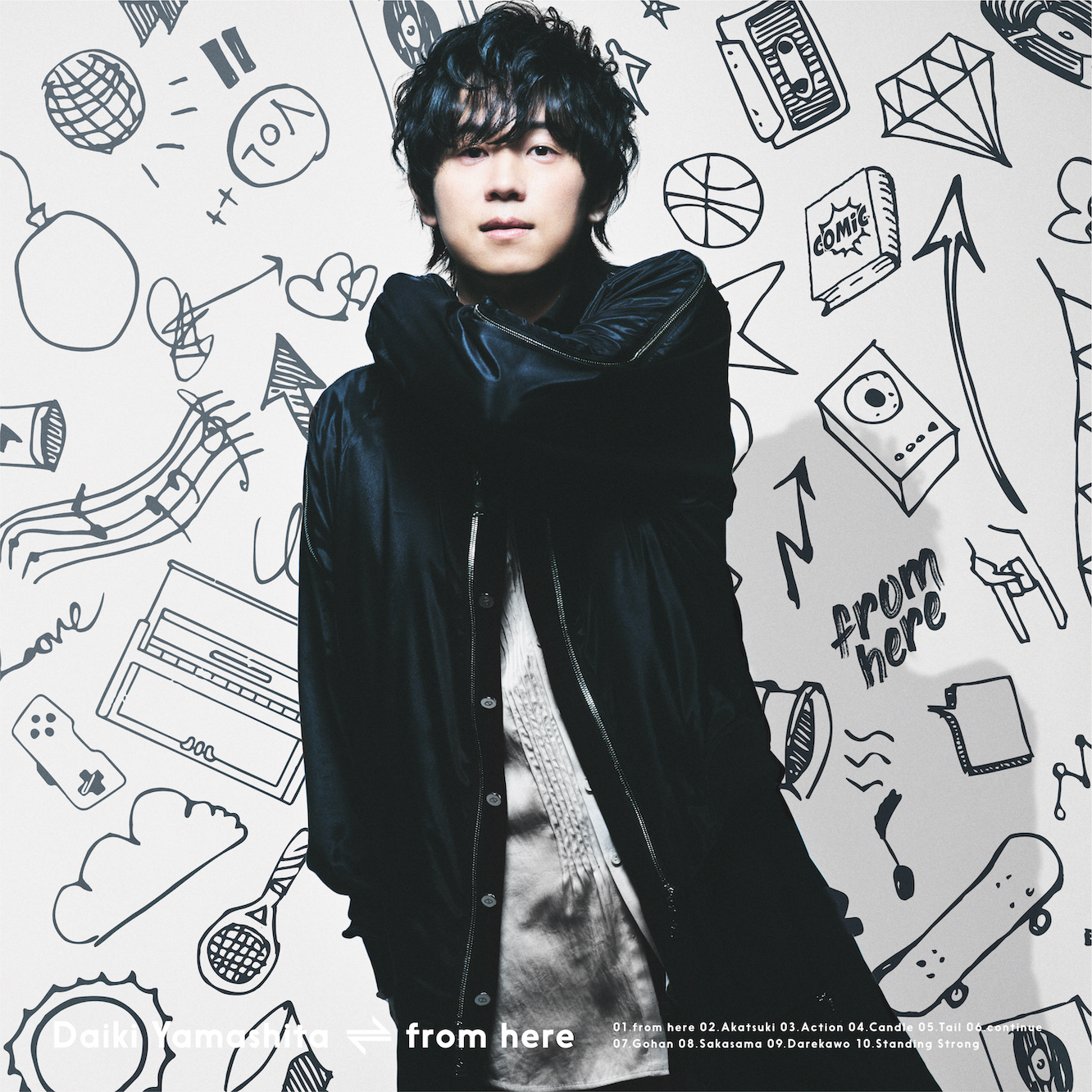 1st Album「from here」通常盤｜山下大輝 MUSIC OFFICIAL