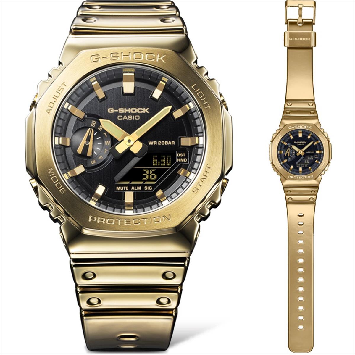 カシオ Gショック GM-2100YMG-9AJF メタリックカラー FINE METALLIC