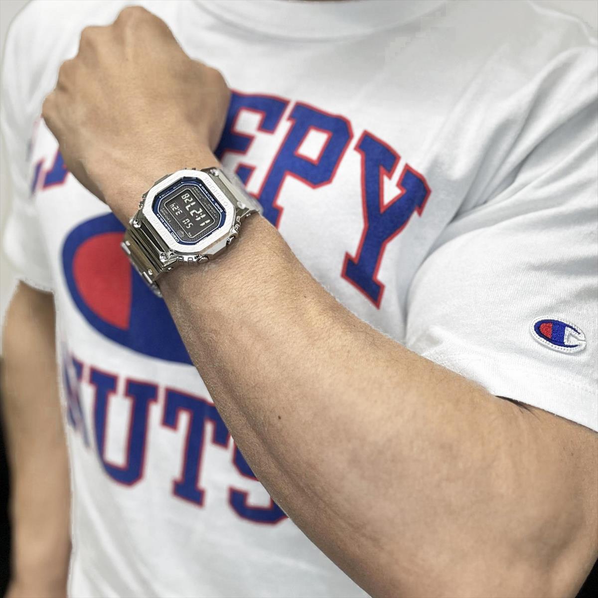 カシオ Gショック GMW-B5000D-2JF フルメタル ブルー G-SHOCK CASIO