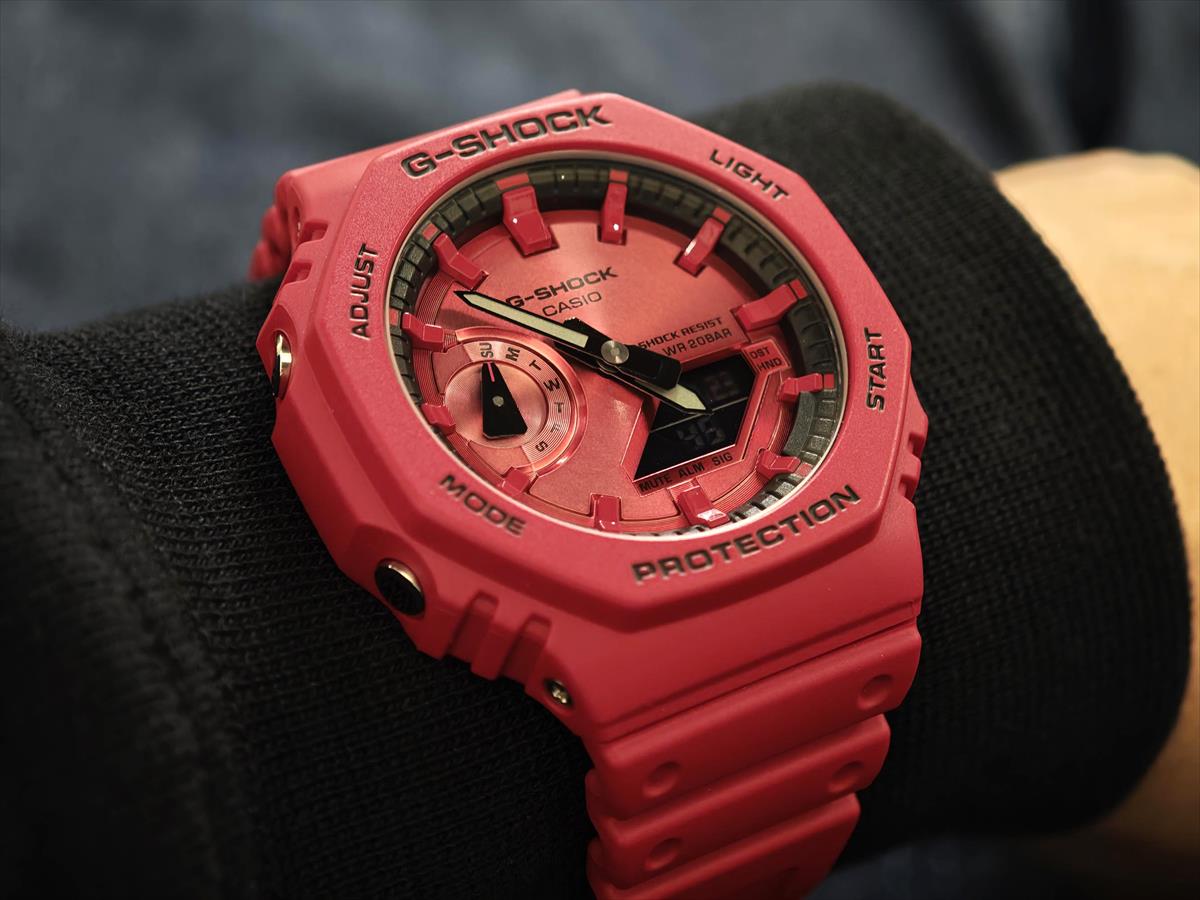 カシオ Gショック GA-2100RRB-4AJF Iconic Styles レッド CASIO G