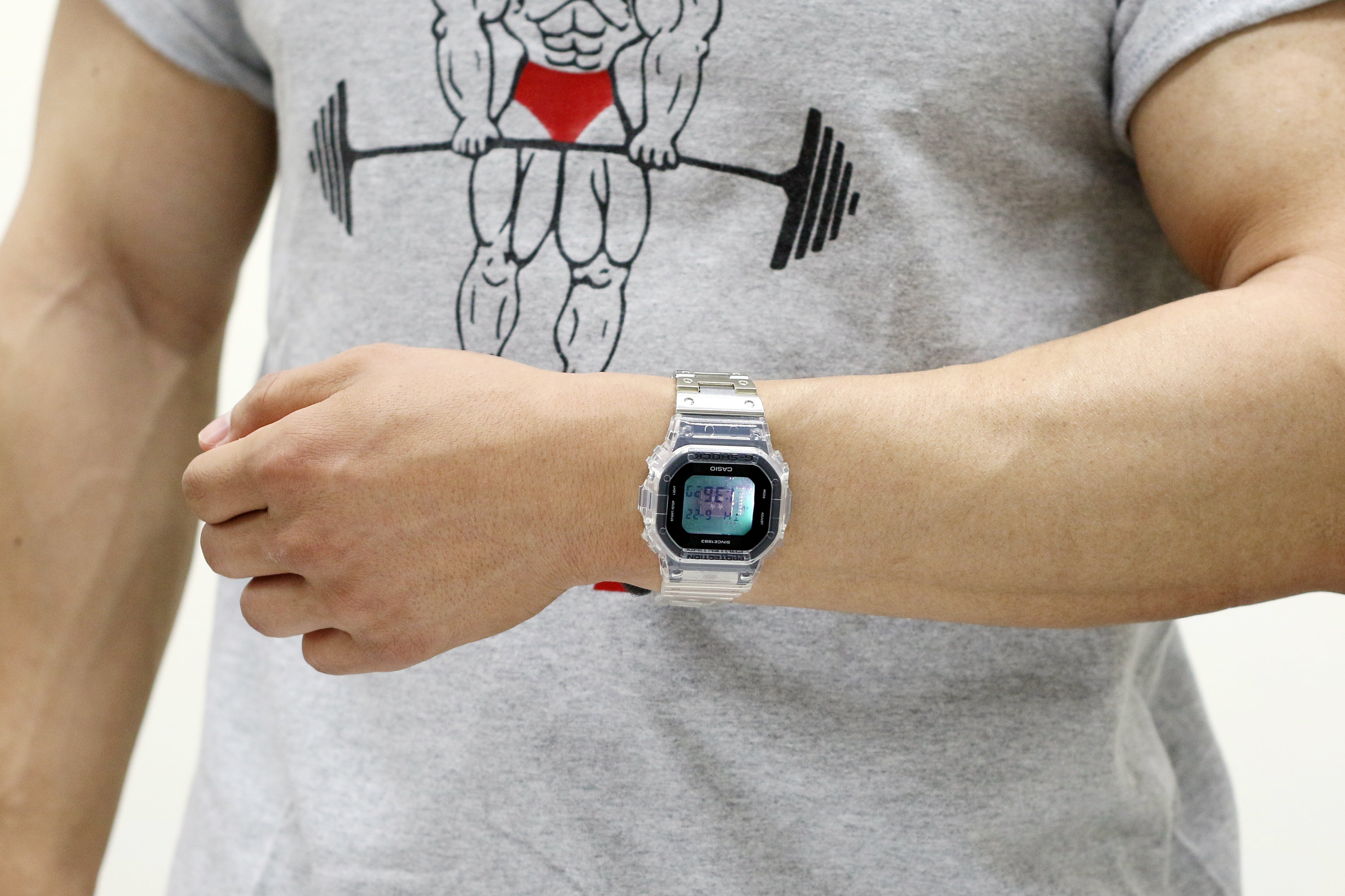 CASIO G-SHOCK DWE-5640RX-7JR カシオ Gショック 40周年記念 Clear