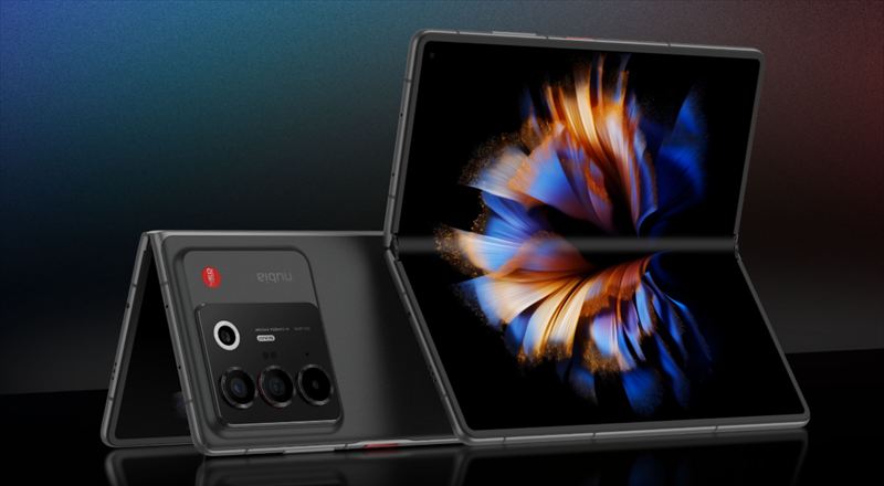 新展開だ！「nubia Fold」は横折りハイスペックスマホ！ワイモバイル